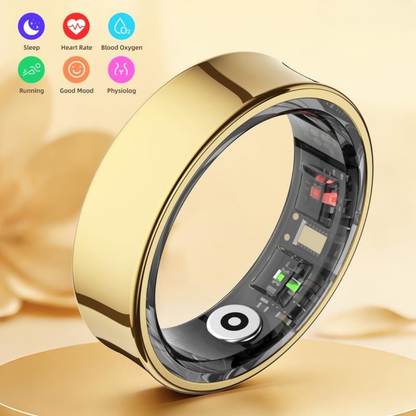 Titanium IP68 Smart Ring with Sleep Monitoring