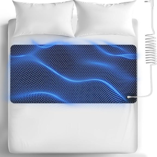 Black Sleep Bed grounding pad