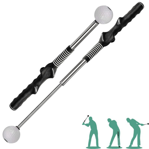 Retractable Golf Swing Training Aid