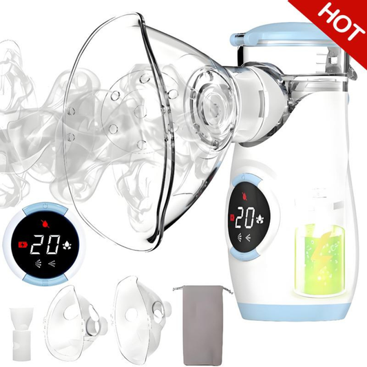 Portable Nebulizer with Intuitive LED Interface