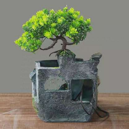 Desktop Mini Waterfall Fountain Meditation Ornaments
