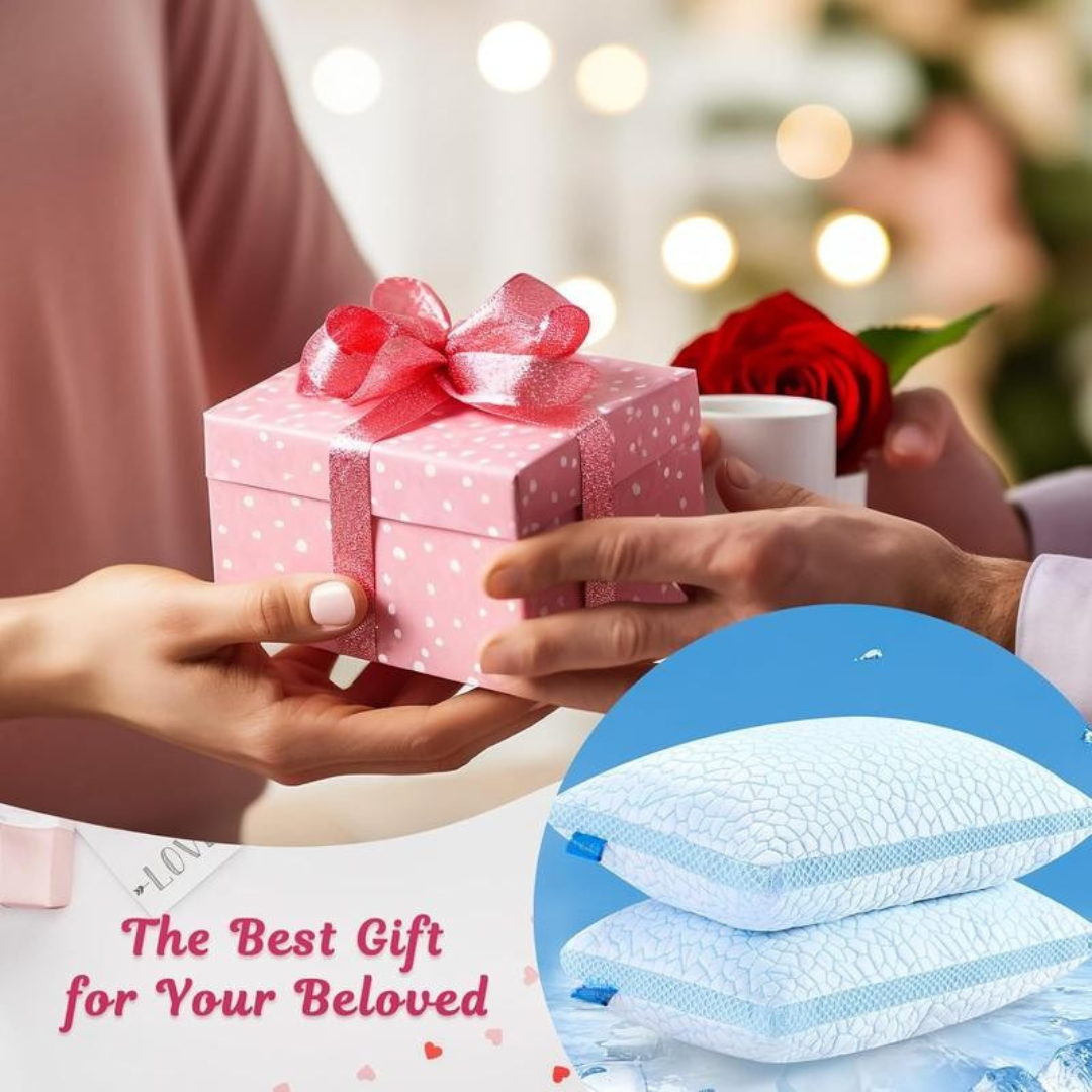 2 pack Cooling Memory Foam Pillows