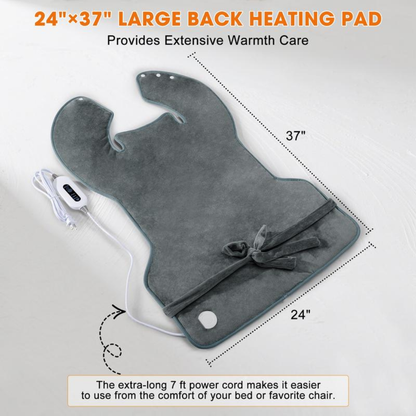 Electric back Heating Pad for Back Pain