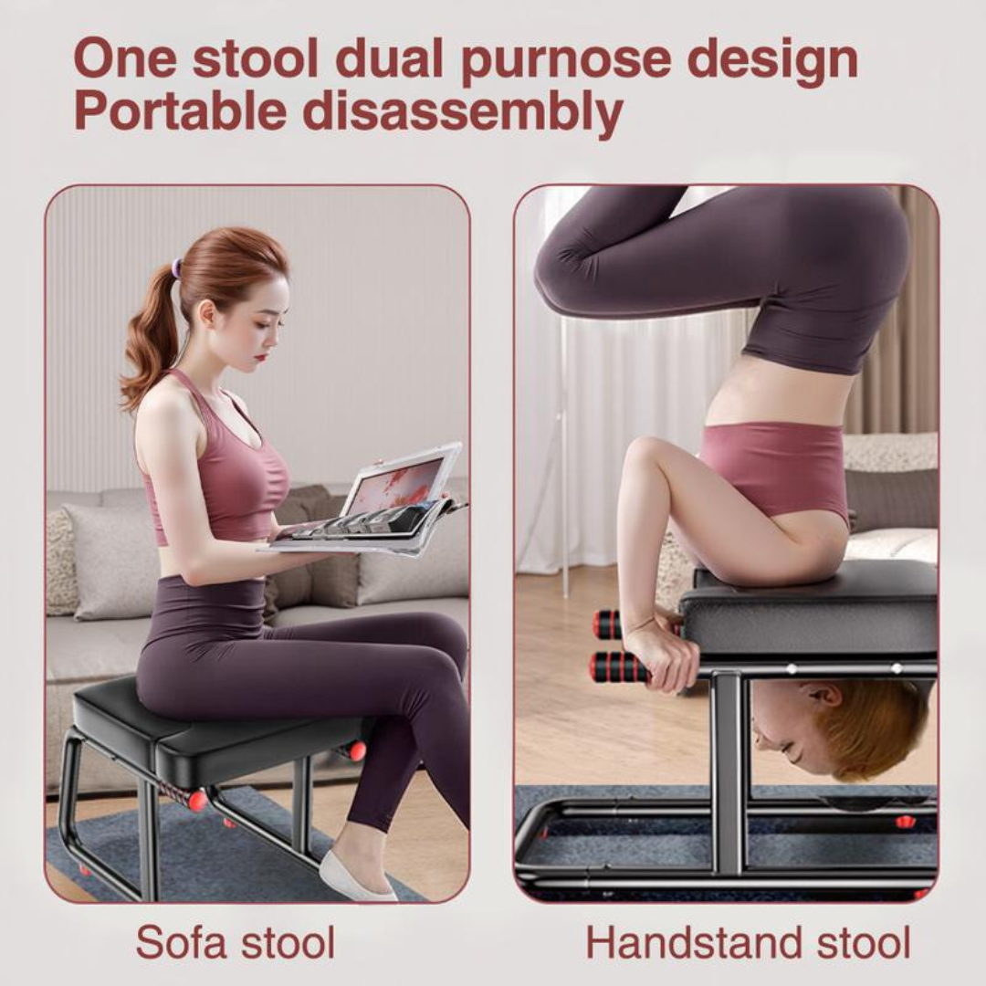2-in-1 Yoga Inversion Stool & Sofa Stool